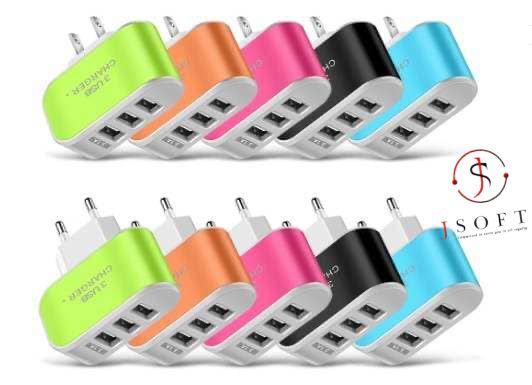 3-in-1 USB Power Adapter