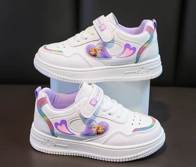 Frozen Princess Kids Sneakers White