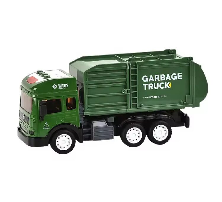 City Builder Garbage Truck Toy – Realistic Lights & Sounds
