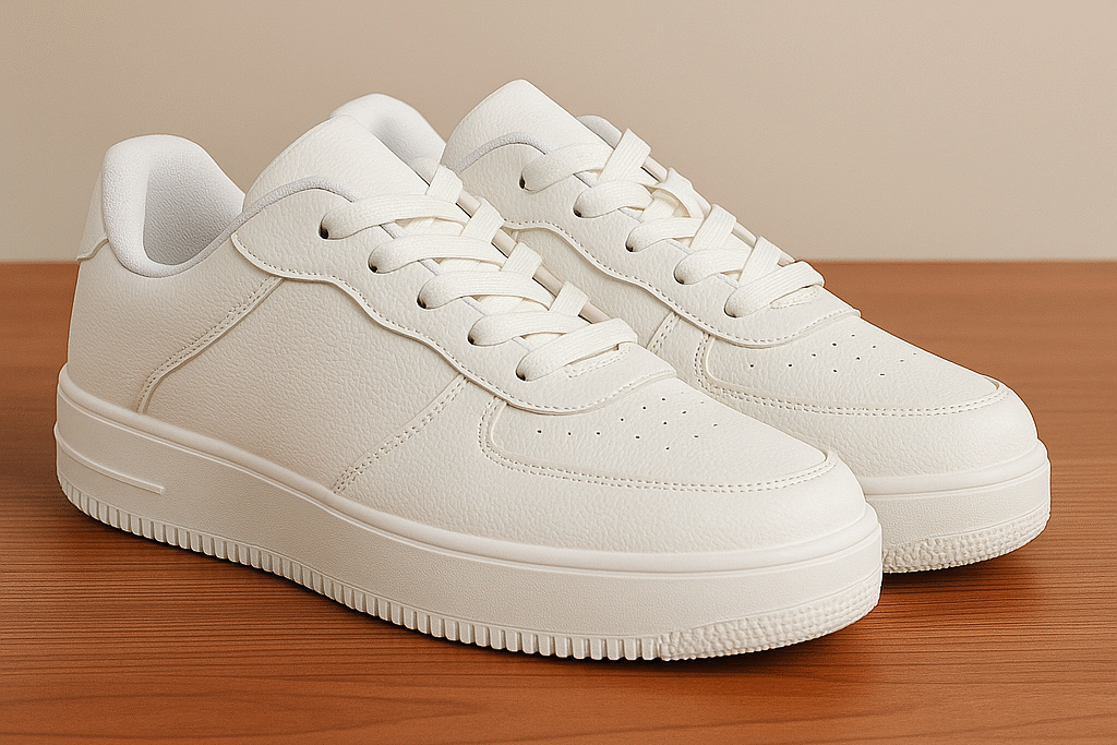 Classic All-White Sneakers