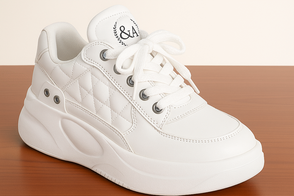 Classic Luxe White Sneakers