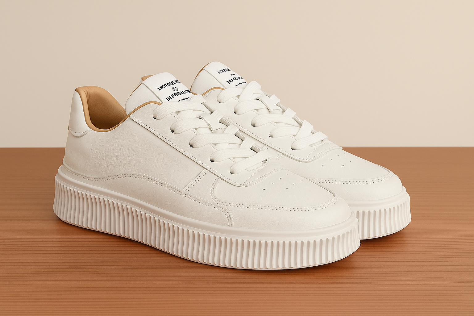 Everyday Comfort White Classic Sneakers