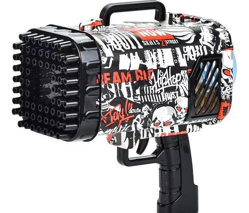 Graffiti Style Gatling Bubble Gun