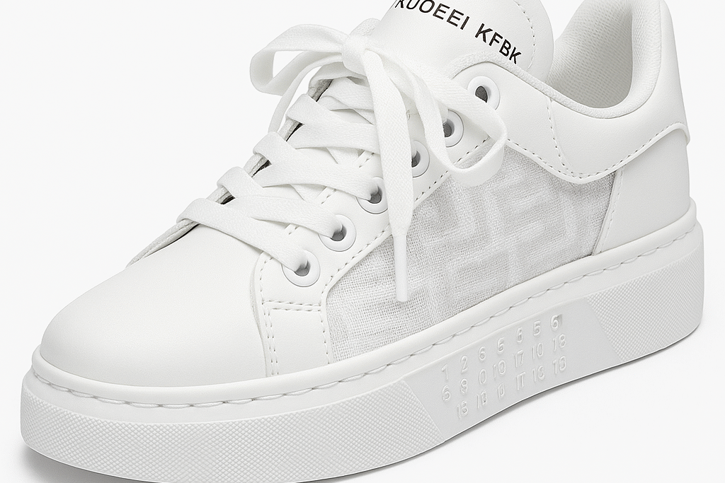 Numeric Edge White Sneakers