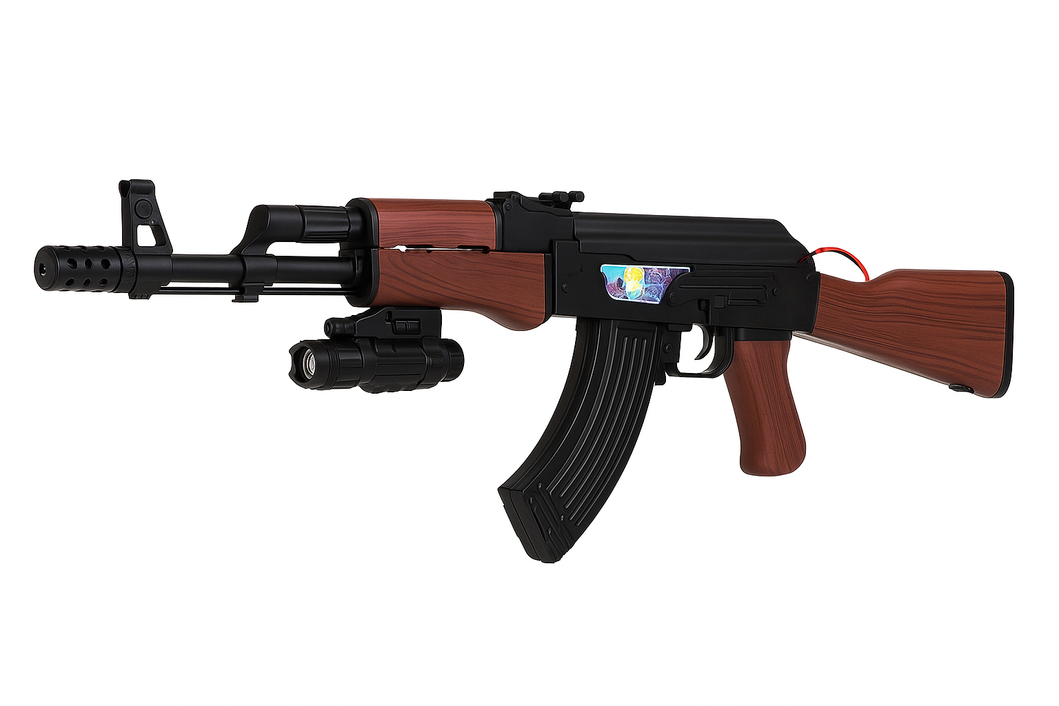 AK-47 Electric Toy Gun with Sound – Rechargeable Soft Bullet Rifle - Image 3