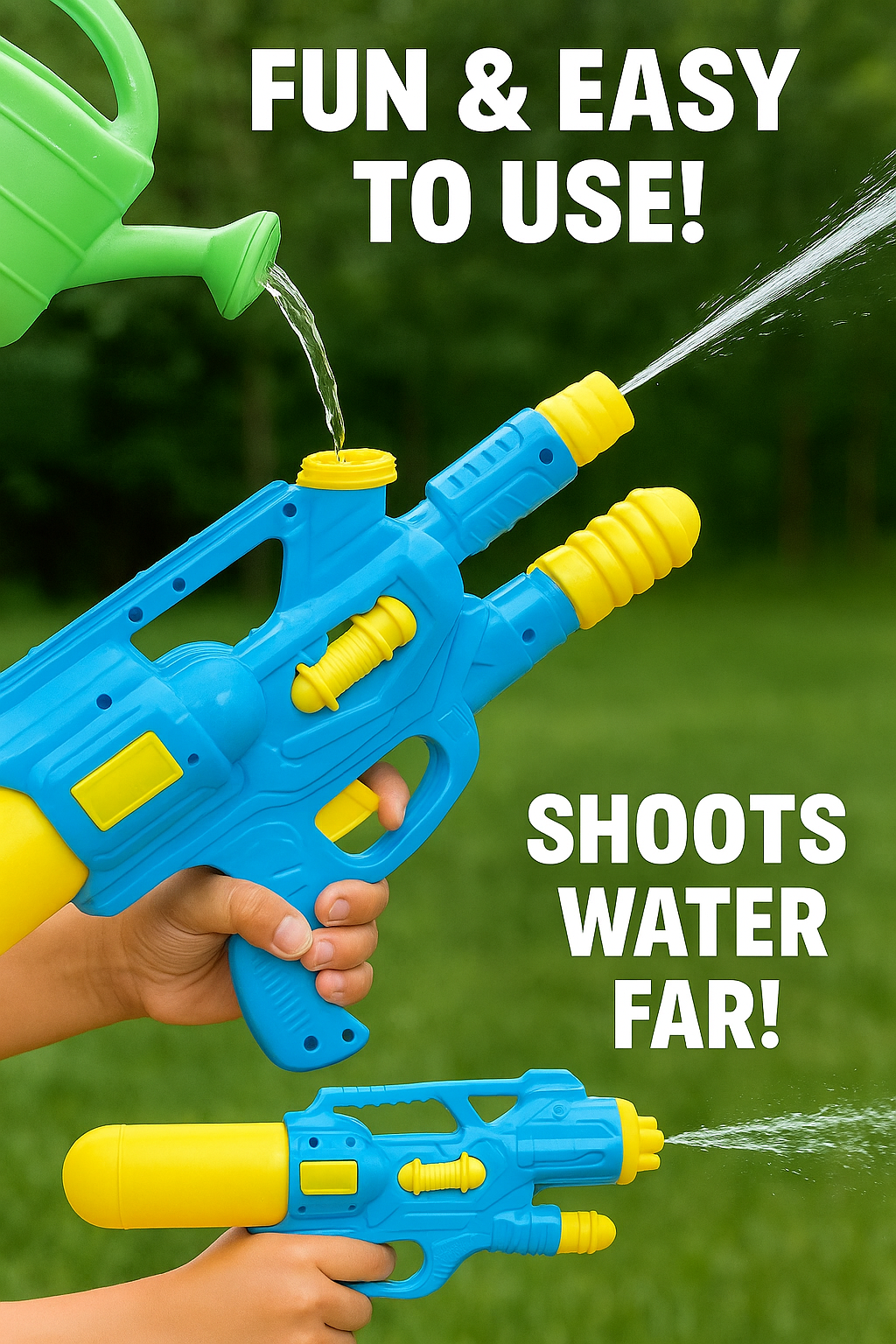 High-Pressure Water Gun Toy | Powerful Outdoor Shooter with Long Range & Fun Design | Summer Play Essentials - Image 3