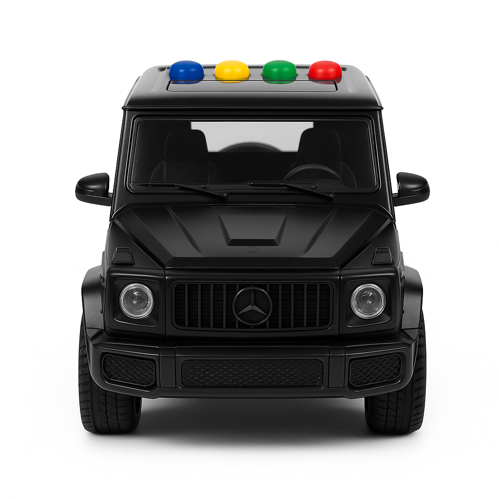 Kids Off-Road G-Class Toy Car with Lights & Sounds – Freewheel Model Jeep, Openable Doors, Durable Design (Ages 2+) - Image 4