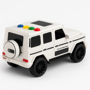 Kids Off-Road G-Class Toy Car with Lights & Sounds – Freewheel Model Jeep, Openable Doors, Durable Design)