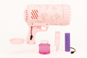 pink bubble splash